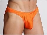Review   / California Muscle Colt Swim Briefs Orange
