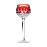 Review Waterford Crystal  / Clarendon Hock Ruby Pair