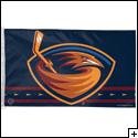 3 x 5 Feet Atlanta Thrashers Nylon - indoor NHL Flag Made in US.