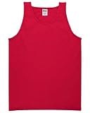 Anvil Heavyweight Tank Top - RED - S