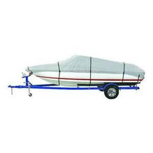 Reflective Polyester Boat Cover Model E 20-22' V Hull by