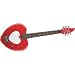Daisy Rock Debutante Heartbreaker Short Scale Electric Guitar Red Hot Red