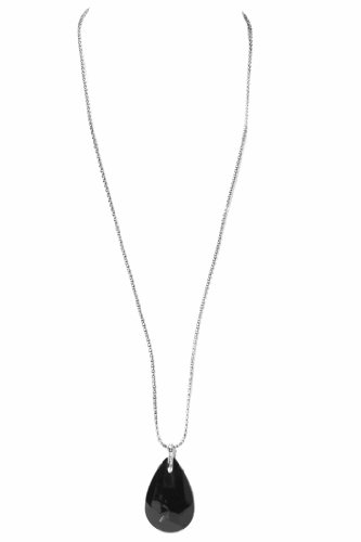 Black Pendant Necklace