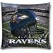 Baltimore Ravens NFL 18x18 Photo Real Pillow