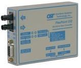 Omnitron Flexpoint 232 Baud Rate Autosensing RS-232 to Fiber Media Converter
