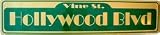 Hollywood Blvd & Vine Street Sign - ST103