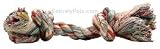 2 Knot Small Tug Rope Bone - Multi Color (5 inch)