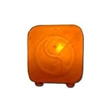 IMAGE OF Himalayan Salt Tea Light Holder Yin Yang 1 Count