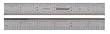 Westward 2YNG1 Rigid Rule, 6 In, 5R Graduations