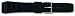 Invicta 20mm Black Rubber Watch Strap IS31