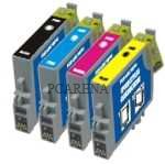 3 Sets of 4 Ink Cartridges for Epson Stylus C64 C84 CX6400 C66 C86 CX6600 CX3600 CX3650 CX4600 Compatibles T0441 T0442 T0443 T0444 - PCArena Compatible Ink