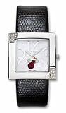Miami Heat NBA Womens Glamour Leather Watch