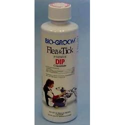 BIOGROOM FLEA & TICK DIP PYRETHRIN 8 OZ