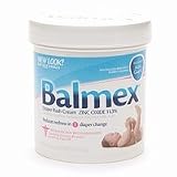 Balmex Diaper Rash Cream with 11.3% Zinc Oxide 16 oz (454 g)