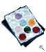 Produkt-Bild: Groes Chakra-Set (9 Steine) inklusive Anleitungsheft