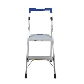 Cosco 20452GAB Worlds Greatest Lite Solutions Aluminum Step Ladder, 4-Foot