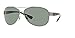 Ray-Ban RB3386 004/9A 67M Gunmetal/Green Polarized Sunglasses