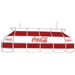 Trademark Coca Cola Red & White Vintage 40 Inch Tiffany Lamp