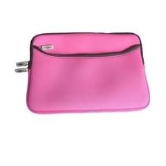 XiRRiX Premium Mini Notebooktasche 11,6" Neopren Schutzh�lle Universal mit zus�tzlichem Fach - Gr�sse: bis 29,4 cm (11,6 Zoll) - Farbe: pink (bulk)