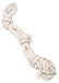 Pet Supplies : White Triple Knotted Rope Toy 23 inch
