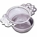 Tea Strainer - Empress Tea Room with Drip Bowl