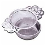 Tea Strainer - Empress Tea Room with Drip Bowl