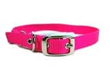 Hamilton Single Thck Nyln Dlx Dg Collar Hot Pink 5 8 X18 - ST