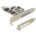 DELOCK PCIe  USB 3.0 3xext.1xint.+LP VIA