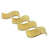 Natural leaf gold chopstick supports, 'Nature' (set of 4)