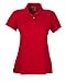 Adidas Golf A62 ClimaCool Ladies Mesh Solid Textured Polo - University Red - Small