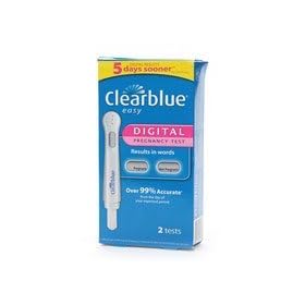 ClearBlue Easy- Digital Pregnancy Test, 4 Test (2 Pack)