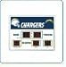 San Diego Chargers 14 x 19 LED Scoreboard Clock and Thermometer
