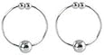 Fetish Fantasy Bull Rings, Silver, .25 Ounce