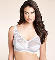Jacquard Lace Total Support Bra