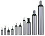 CYLINDER, D SIZE W/ TOGGLE 81/SKID SIX OR MORE QUALIFIES FOR FREE FREIGHT; 81/PALLET; - 1 ea