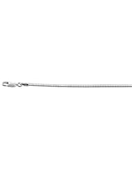 Sterling Silver 2 mm Omega Necklace Italian Nickel Free 1/16 inch wide, sizes 7 - 20 inch
