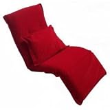 Review Stacks and Stacks  / Soft Folding Chair With Pillow - Red (Red) (51.25