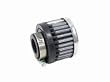 Universal Air Cleaner Assembly Round Straight OD-2 in. Flange L-5/8 Inside Flange 0.75 in. Centered Chrome End Filter Length 1.5 in.
