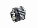 Universal Air Cleaner Assembly Round Straight OD-2 in. Flange L-5/8 Inside Flange 0.75 in. Centered Chrome End Filter Length 1.5 in.