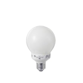 GE 47485 15-Watt Energy Smart G25 Globe CFL Light Bulb, 1-Pack
