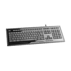 Cherry JK-0200 Multimedia Tastatur Deutsch schwarz