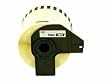 DK4605 Black On Yellow Label for QL-500 QL-550 QL-650TD