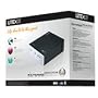 LITE-ON eZAU422 22x DVD - Double-layer - DVD-RAM/±R/±RW - 22x 8x 16x (DVD) - 48x 24x 48x (CD) - USB - External - Black - Retail