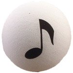 Musical Note Antenna Ball Topper