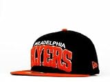 Philadelphia Flyers Black/Orange Chenielle Snap Back hat