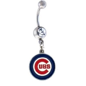 Chicago Cubs MLB Sexy Belly Navel Ring