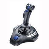 Genius METAL STRIKE 3D Joystick for PC (Black/Blue)