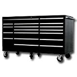 Mountain 31172BK - Black 72 18 Drawer Tool Cabinet - Mountain - 31172BK