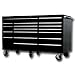 Mountain 31172BK - Black 72 18 Drawer Tool Cabinet - Mountain - 31172BK