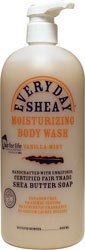 Everyday Shea Moisturizing Body Wash Vanilla Mint -- 32 fl oz